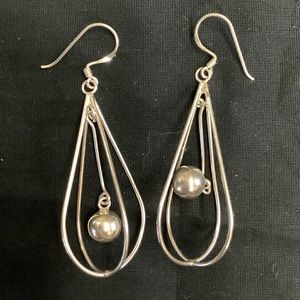 New 925 silver earrings